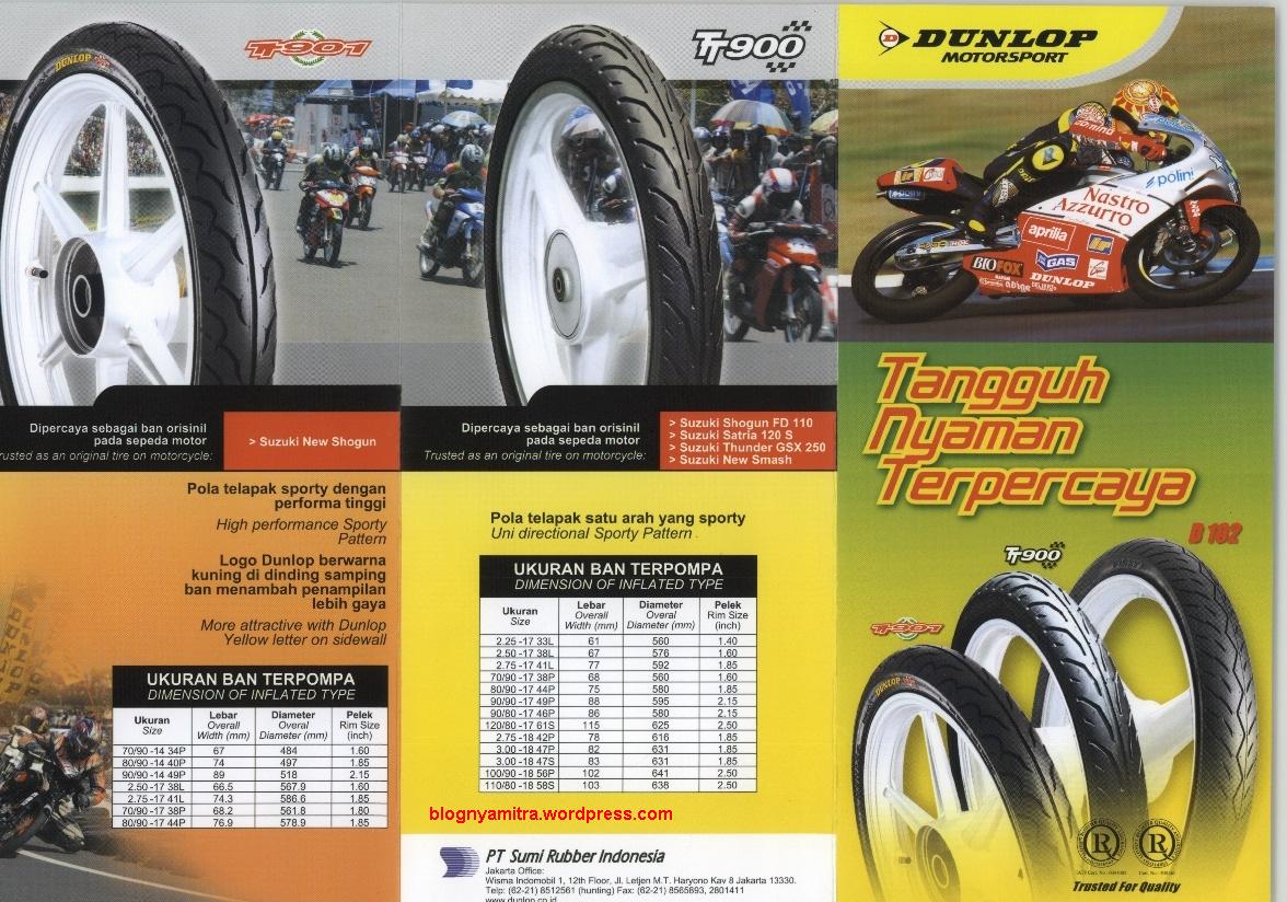 ban Dunlop aspira Aspira Motor @   Buat IIMS tubeless Safety Ban First &  !!! 2010
